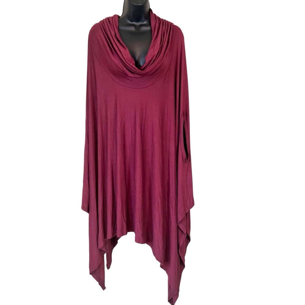 Cherish Cowl Neck Poncho Tunic